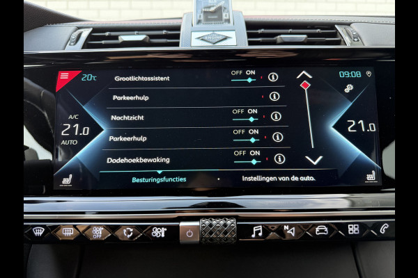 DS Ds 7 Crossback 300pk E-Tense 4x4 Opera (Elektrisch Schuifdak - Trekhaak - Leder incl verwarming/koeling/massage/geheugen - Focal Electra - Nigh