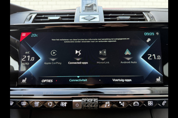 DS Ds 7 Crossback 300pk E-Tense 4x4 Opera (Elektrisch Schuifdak - Trekhaak - Leder incl verwarming/koeling/massage/geheugen - Focal Electra - Nigh