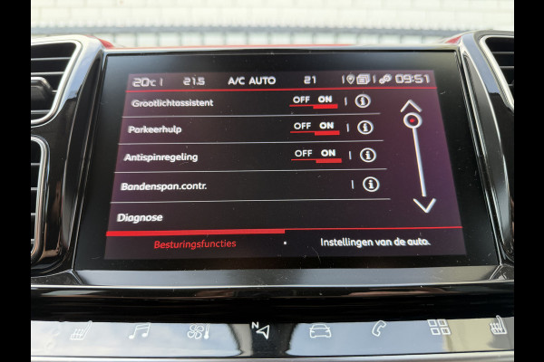 Citroën C5 Aircross 180pk Shine (Trekhaak - Elektrische Klep - Leder incl verwarming - Adaptieve Cruise Controle - LED - Keyless Entry - Camera - 18