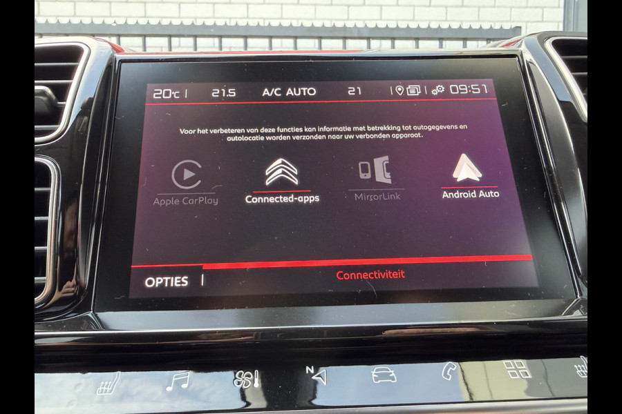 Citroën C5 Aircross 180pk Shine (Trekhaak - Elektrische Klep - Leder incl verwarming - Adaptieve Cruise Controle - LED - Keyless Entry - Camera - 18
