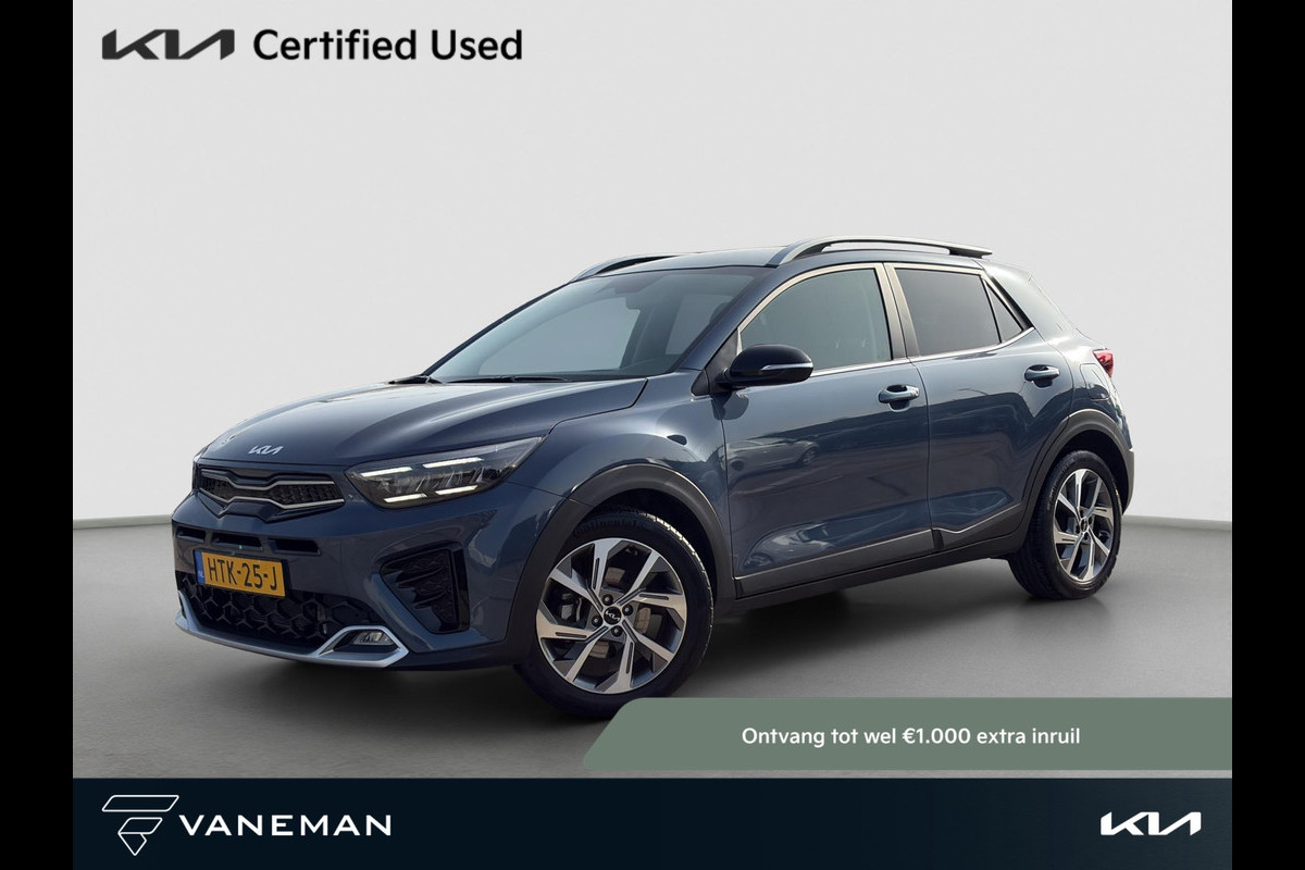 Kia Stonic 1.0 T-GDi MHEV GT-Line | Cruise | Start/Stop | Half-leder | Stoel- en Stuurverwarming | LED | Camera | LMV |