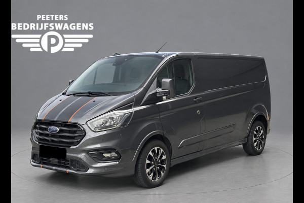 Ford Transit Custom 320 2.0 TDCI L2H1 Sport Camera, Cruise, Carplay, LED, Leder, Stoelverwarming, Automaat, 185pk, Trekhaak, Multimedia, Uniek!