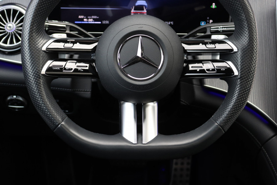 Mercedes-Benz EQE 300 AMG Line 89 kWh | Luchtvering | Distronic+ | Panoramadak | Leder | Burmester | Digital Light | Verwarmd Stuurwiel | Surround Camera | Keyless Go |