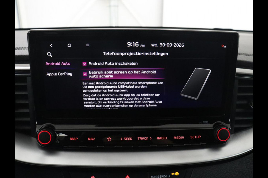 Kia Ceed 1.0 T-GDi GT-PlusLine | Panoramadak | Leder/alcantara | Stuur/stoel verwarming | Camera | Carplay | JBL | Dodehoek detectie | Memory | Virtual Dashboard | Full LED |