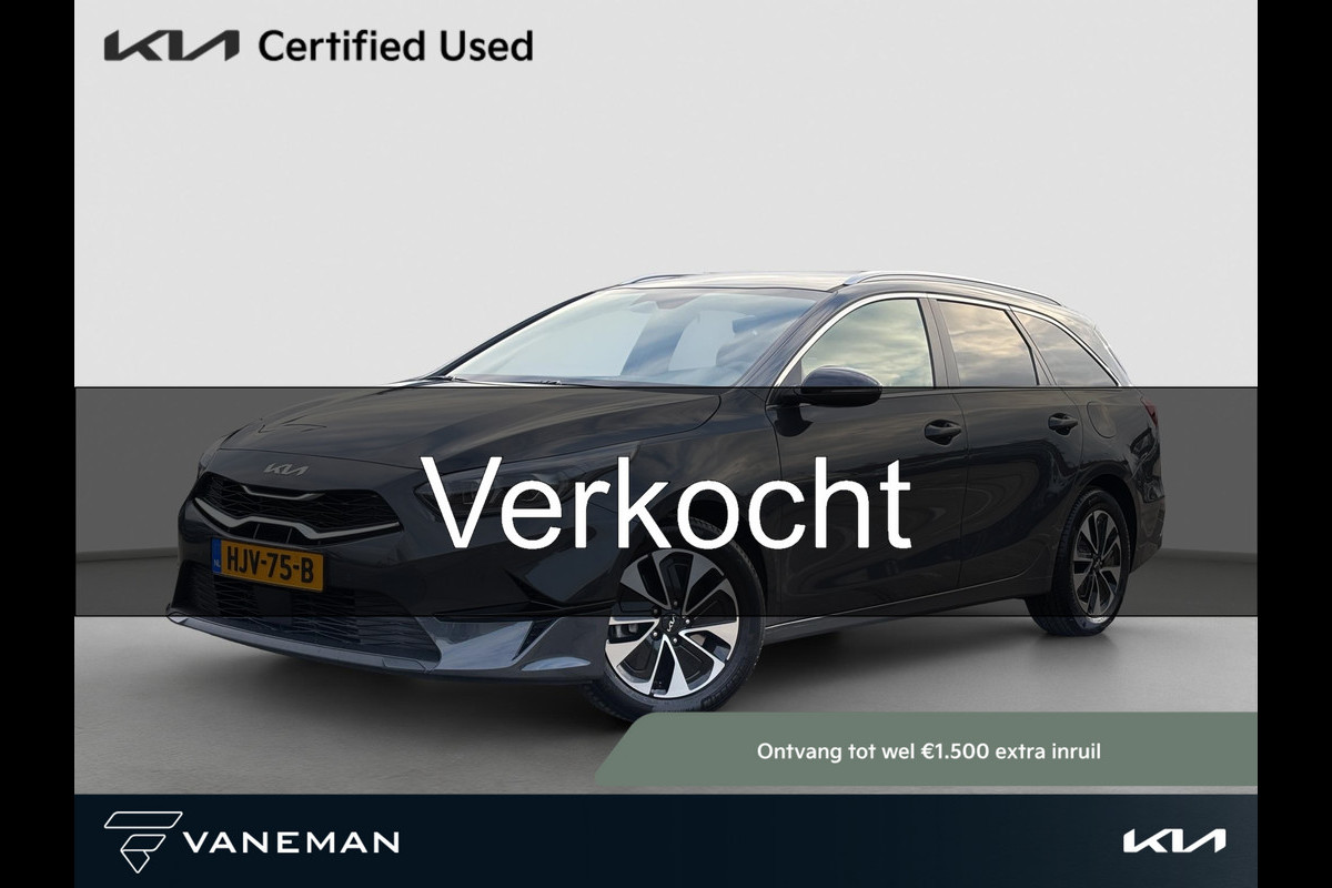 Kia Ceed Sportswagon 1.0 T-GDi MHEV Design Edition Automaat | JBL | Stoel- en Stuurverwarming | Lane Assist | Dode Hoek Assistentie | Navi | Apple Carplay & Android Auto |
