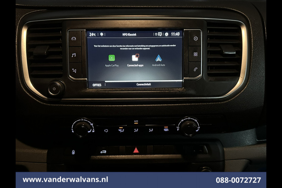 Opel Vivaro 1.5 CDTI L3H1 Euro6 Airco | Camera | Navigatie | Apple Carplay | Cruisecontrol Android Auto, Parkeersensoren, Sidebars