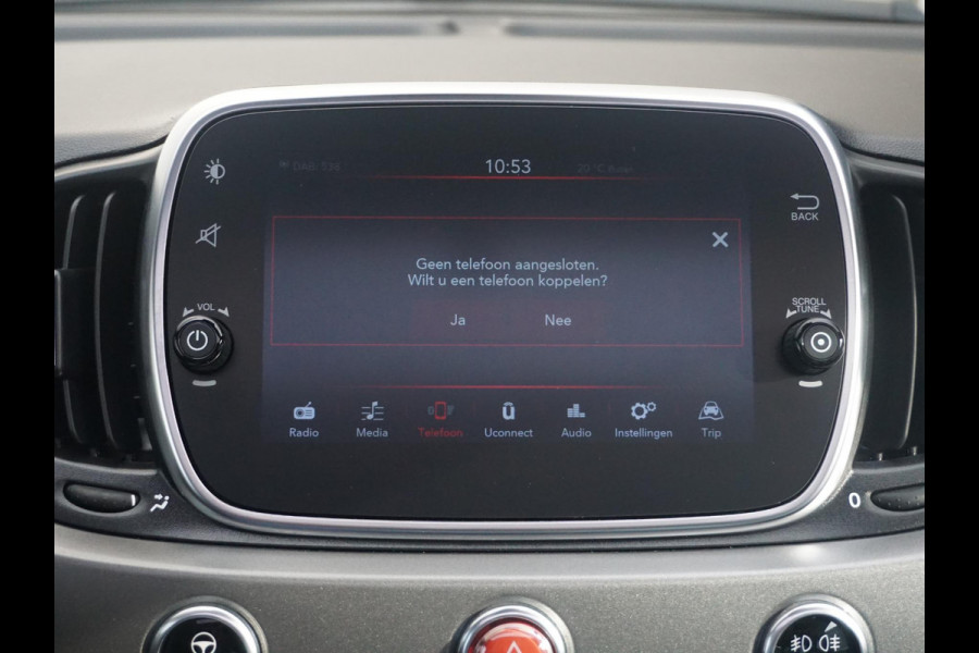 Fiat 500 1.0 Hybrid Sport schuif-/ kanteldak