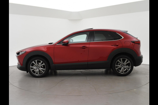 Mazda CX-30 2.0 e-SkyActiv-X M HYBRID LUXURY + TREKHAAK | BOSE | ADAPTIVE CRUISE | 360 CAMERA | SCHUIFDAK