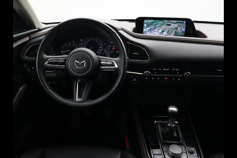 Mazda CX-30 2.0 e-SkyActiv-X M HYBRID LUXURY + TREKHAAK | BOSE | ADAPTIVE CRUISE | 360 CAMERA | SCHUIFDAK