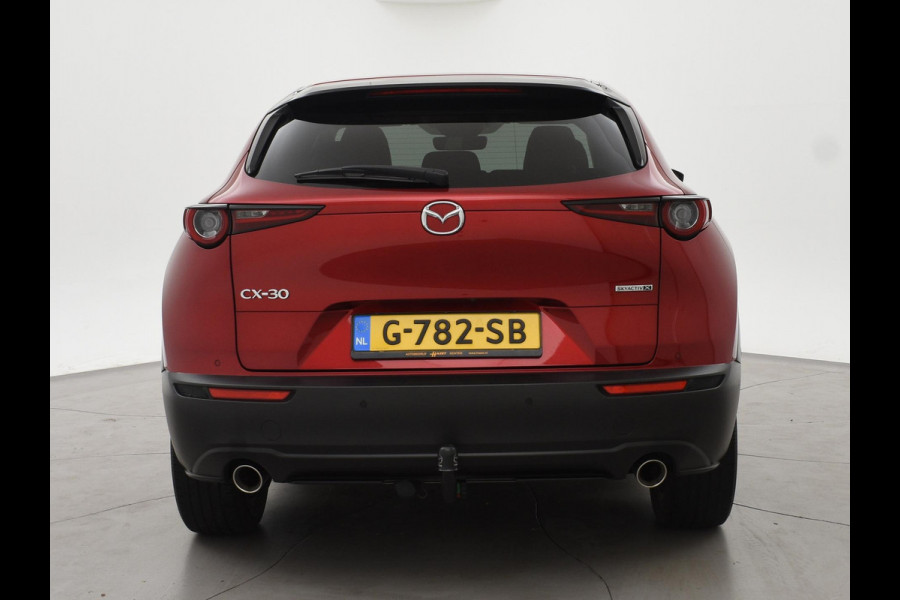 Mazda CX-30 2.0 e-SkyActiv-X M HYBRID LUXURY + TREKHAAK | BOSE | ADAPTIVE CRUISE | 360 CAMERA | SCHUIFDAK