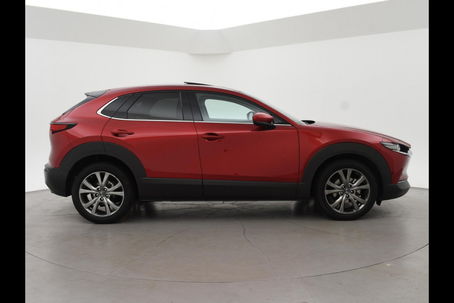 Mazda CX-30 2.0 e-SkyActiv-X M HYBRID LUXURY + TREKHAAK | BOSE | ADAPTIVE CRUISE | 360 CAMERA | SCHUIFDAK
