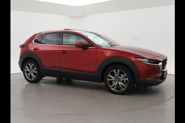Mazda CX-30 2.0 e-SkyActiv-X M HYBRID LUXURY + TREKHAAK | BOSE | ADAPTIVE CRUISE | 360 CAMERA | SCHUIFDAK