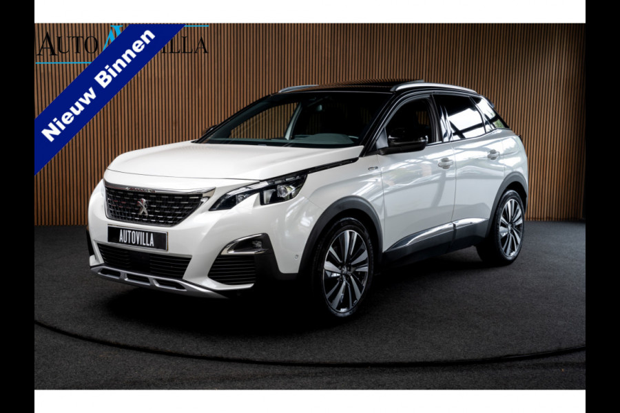 Peugeot 3008 1.2 PureTech GT Line Panodak Navi Camera Climate PDC Stoelverwarming Keyless Entry & Go Cruise C. LM velgen Afneembaar trekhaak