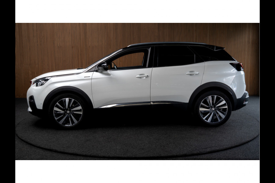 Peugeot 3008 1.2 PureTech GT Line Panodak Navi Camera Climate PDC Stoelverwarming Keyless Entry & Go Cruise C. LM velgen Afneembaar trekhaak