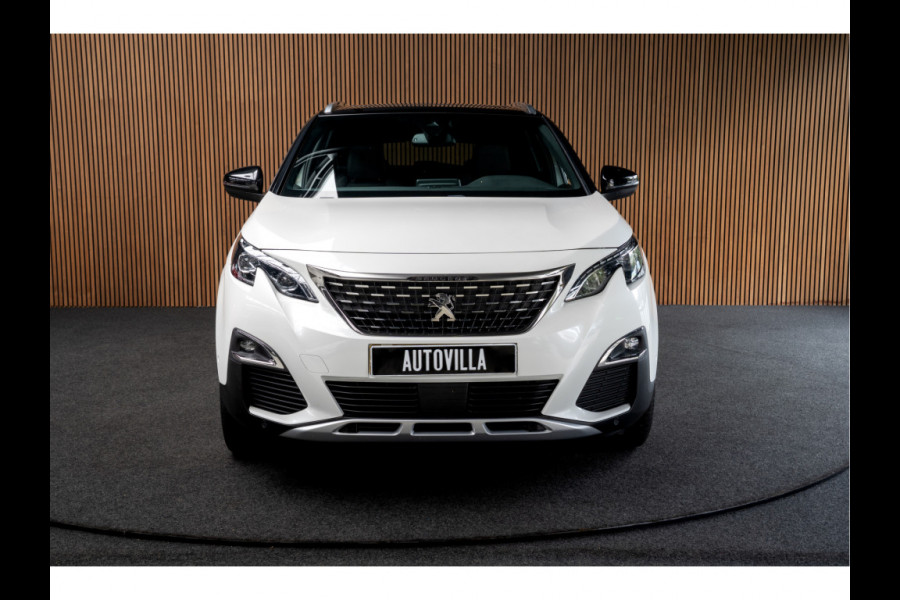 Peugeot 3008 1.2 PureTech GT Line Panodak Navi Camera Climate PDC Stoelverwarming Keyless Entry & Go Cruise C. LM velgen Afneembaar trekhaak