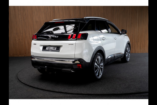 Peugeot 3008 1.2 PureTech GT Line Panodak Navi Camera Climate PDC Stoelverwarming Keyless Entry & Go Cruise C. LM velgen Afneembaar trekhaak