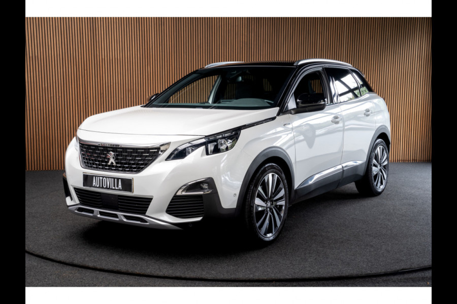 Peugeot 3008 1.2 PureTech GT Line Panodak Navi Camera Climate PDC Stoelverwarming Keyless Entry & Go Cruise C. LM velgen Afneembaar trekhaak