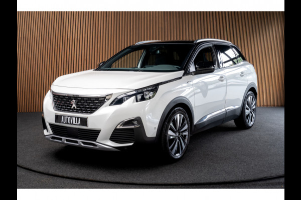 Peugeot 3008 1.2 PureTech GT Line Panodak Navi Camera Climate PDC Stoelverwarming Keyless Entry & Go Cruise C. LM velgen Afneembaar trekhaak