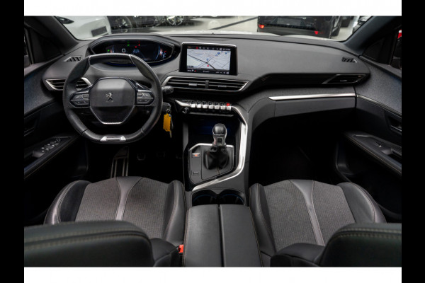 Peugeot 3008 1.2 PureTech GT Line Panodak Navi Camera Climate PDC Stoelverwarming Keyless Entry & Go Cruise C. LM velgen Afneembaar trekhaak