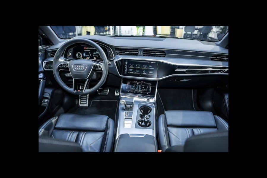Audi A6 Avant 50 Tfsi e Quattro S-LINE ** MATRIX, LEDER, TREKH, ACC, HuD, VERW. STUUR ** 1e EIG - UNFALLFREI ** ** INFORMEER OOK NAAR ONZE AANTREKKELIJKE FINANCIAL-LEASE TARIEVEN **