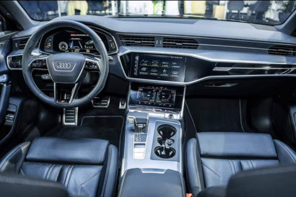 Audi A6 Avant 50 Tfsi e Quattro S-LINE ** MATRIX, LEDER, TREKH, ACC, HuD, VERW. STUUR ** 1e EIG - UNFALLFREI ** ** INFORMEER OOK NAAR ONZE AANTREKKELIJKE FINANCIAL-LEASE TARIEVEN **