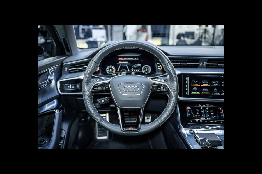 Audi A6 Avant 50 Tfsi e Quattro S-LINE ** MATRIX, LEDER, TREKH, ACC, HuD, VERW. STUUR ** 1e EIG - UNFALLFREI ** ** INFORMEER OOK NAAR ONZE AANTREKKELIJKE FINANCIAL-LEASE TARIEVEN **