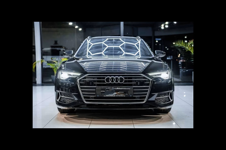 Audi A6 Avant 50 Tfsi e Quattro S-LINE ** MATRIX, LEDER, TREKH, ACC, HuD, VERW. STUUR ** 1e EIG - UNFALLFREI ** ** INFORMEER OOK NAAR ONZE AANTREKKELIJKE FINANCIAL-LEASE TARIEVEN **