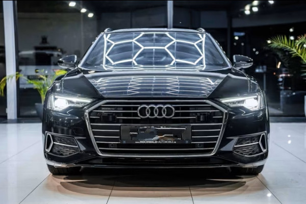 Audi A6 Avant 50 Tfsi e Quattro S-LINE ** MATRIX, LEDER, TREKH, ACC, HuD, VERW. STUUR ** 1e EIG - UNFALLFREI ** ** INFORMEER OOK NAAR ONZE AANTREKKELIJKE FINANCIAL-LEASE TARIEVEN **