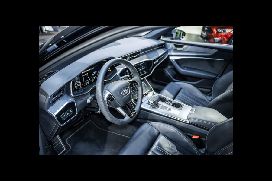 Audi A6 Avant 50 Tfsi e Quattro S-LINE ** MATRIX, LEDER, TREKH, ACC, HuD, VERW. STUUR ** 1e EIG - UNFALLFREI ** ** INFORMEER OOK NAAR ONZE AANTREKKELIJKE FINANCIAL-LEASE TARIEVEN **