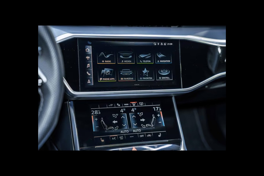 Audi A6 Avant 50 Tfsi e Quattro S-LINE ** MATRIX, LEDER, TREKH, ACC, HuD, VERW. STUUR ** 1e EIG - UNFALLFREI ** ** INFORMEER OOK NAAR ONZE AANTREKKELIJKE FINANCIAL-LEASE TARIEVEN **