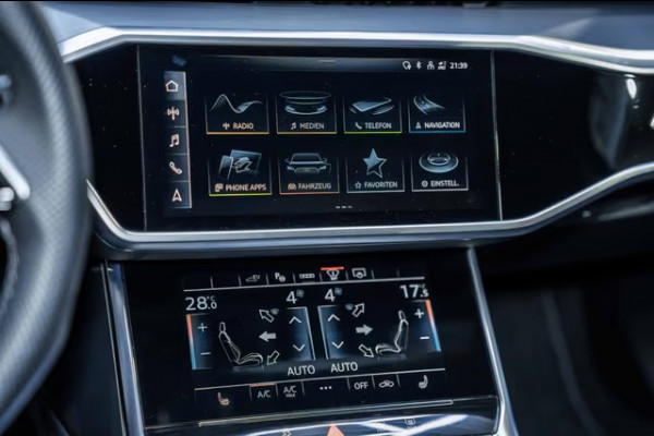 Audi A6 Avant 50 Tfsi e Quattro S-LINE ** MATRIX, LEDER, TREKH, ACC, HuD, VERW. STUUR ** 1e EIG - UNFALLFREI ** ** INFORMEER OOK NAAR ONZE AANTREKKELIJKE FINANCIAL-LEASE TARIEVEN **