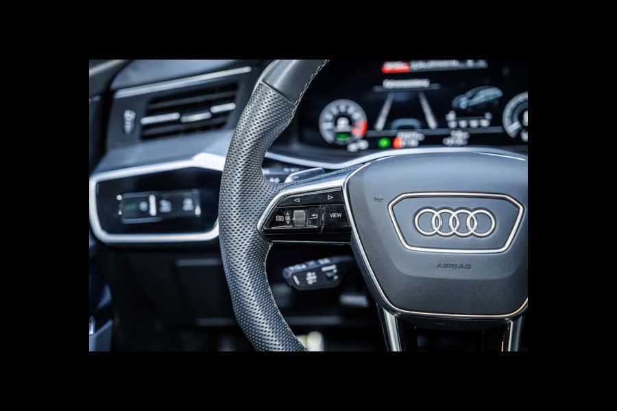Audi A6 Avant 50 Tfsi e Quattro S-LINE ** MATRIX, LEDER, TREKH, ACC, HuD, VERW. STUUR ** 1e EIG - UNFALLFREI ** ** INFORMEER OOK NAAR ONZE AANTREKKELIJKE FINANCIAL-LEASE TARIEVEN **