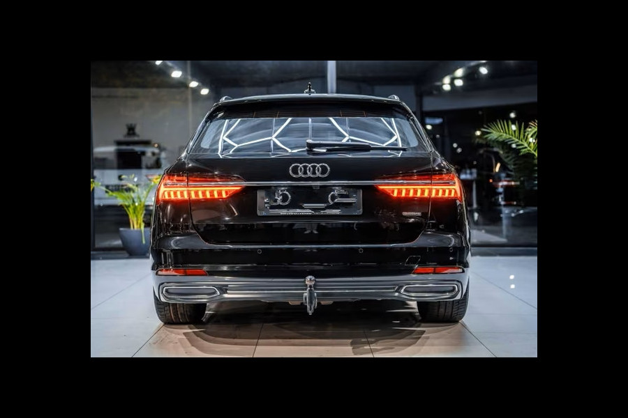 Audi A6 Avant 50 Tfsi e Quattro S-LINE ** MATRIX, LEDER, TREKH, ACC, HuD, VERW. STUUR ** 1e EIG - UNFALLFREI ** ** INFORMEER OOK NAAR ONZE AANTREKKELIJKE FINANCIAL-LEASE TARIEVEN **