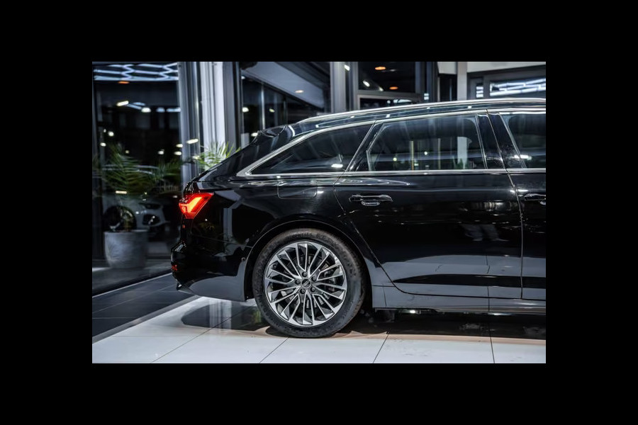 Audi A6 Avant 50 Tfsi e Quattro S-LINE ** MATRIX, LEDER, TREKH, ACC, HuD, VERW. STUUR ** 1e EIG - UNFALLFREI ** ** INFORMEER OOK NAAR ONZE AANTREKKELIJKE FINANCIAL-LEASE TARIEVEN **