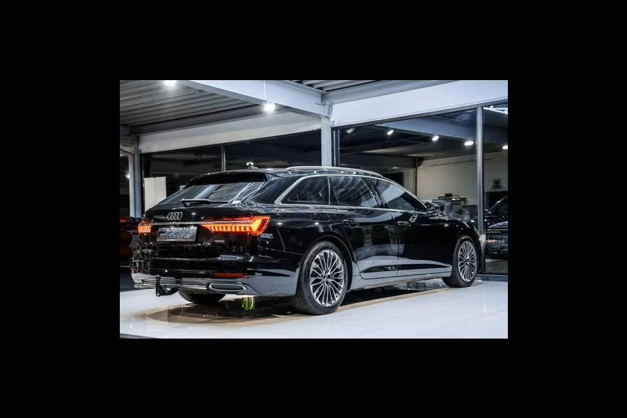 Audi A6 Avant 50 Tfsi e Quattro S-LINE ** MATRIX, LEDER, TREKH, ACC, HuD, VERW. STUUR ** 1e EIG - UNFALLFREI ** ** INFORMEER OOK NAAR ONZE AANTREKKELIJKE FINANCIAL-LEASE TARIEVEN **