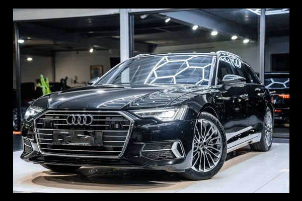 Audi A6 Avant 50 Tfsi e Quattro S-LINE ** MATRIX, LEDER, TREKH, ACC, HuD, VERW. STUUR ** 1e EIG - UNFALLFREI ** ** INFORMEER OOK NAAR ONZE AANTREKKELIJKE FINANCIAL-LEASE TARIEVEN **