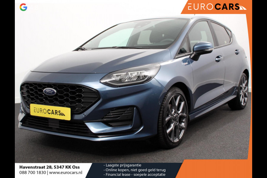 Ford Fiesta 1.0 EcoBoost 101pk ST-Line Navigatie Apple Carplay/Android Auto Camera Cruise Control Stoel- en stuurverwarming Verwarmde voorruit Getinte ramen