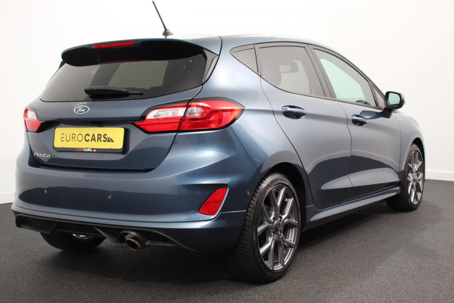 Ford Fiesta 1.0 EcoBoost 101pk ST-Line Navigatie Apple Carplay/Android Auto Camera Cruise Control Stoel- en stuurverwarming Verwarmde voorruit Getinte ramen