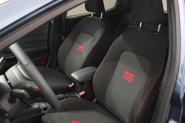 Ford Fiesta 1.0 EcoBoost 101pk ST-Line Navigatie Apple Carplay/Android Auto Camera Cruise Control Stoel- en stuurverwarming Verwarmde voorruit Getinte ramen