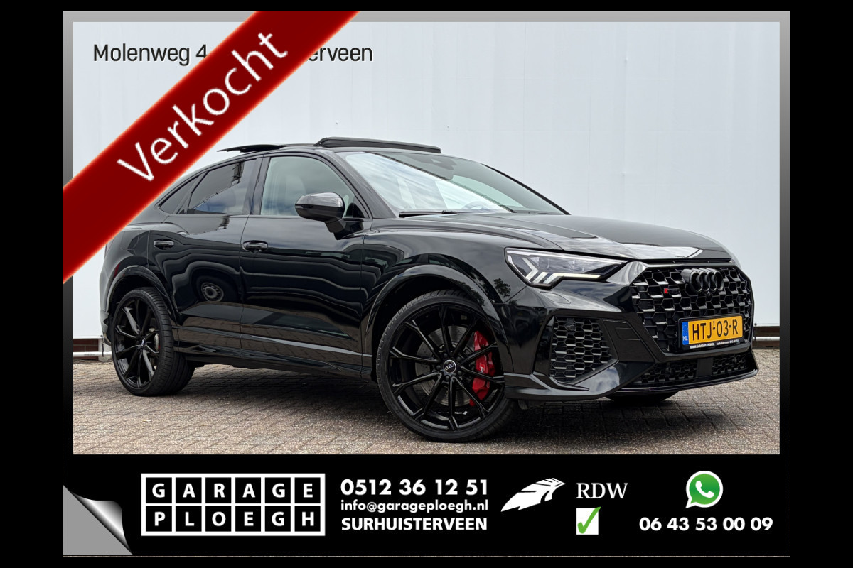 Audi Q3 Sportback TFSI RS Pano.dak Carplay Pano.dak Trekhaak Sportzetels 21Inch