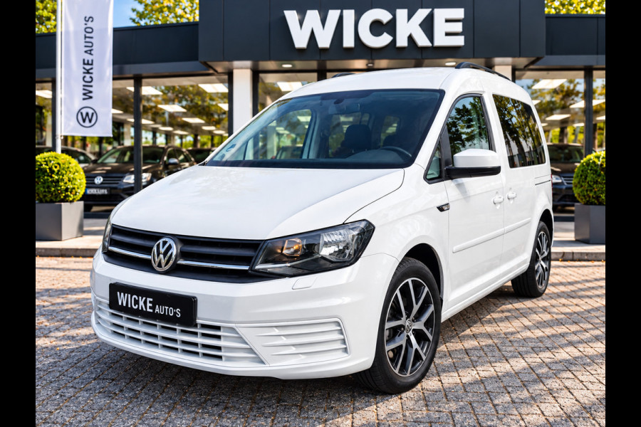 Volkswagen Caddy TSI 5 persoon dubel schuifdeur PDC Clima Stoelverw. ACC