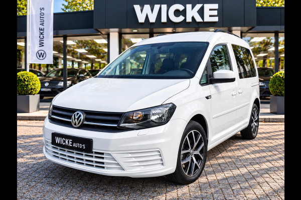 Volkswagen Caddy TSI 5 persoon dubel schuifdeur PDC Clima Stoelverw. ACC