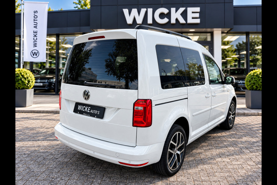 Volkswagen Caddy TSI 5 persoon dubel schuifdeur PDC Clima Stoelverw. ACC