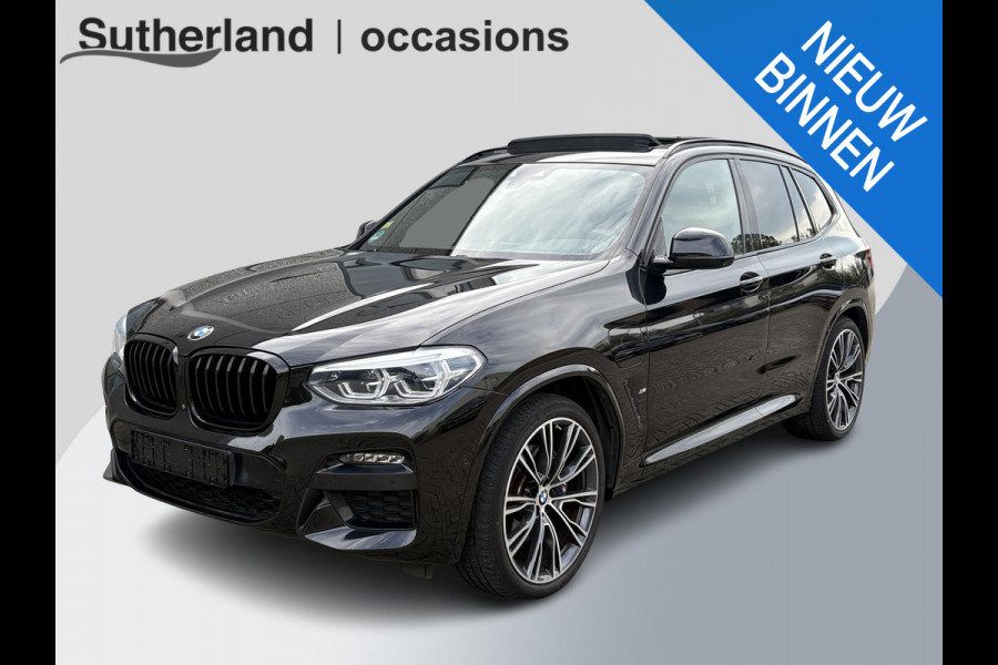 BMW X3 xDrive30e High Executive | M pakket | Panoramadak | Trekhaak | 21 inch | 360 Camera | Leder | Stoelverwarming voor + achter | Hifi | Geheugenstoelen