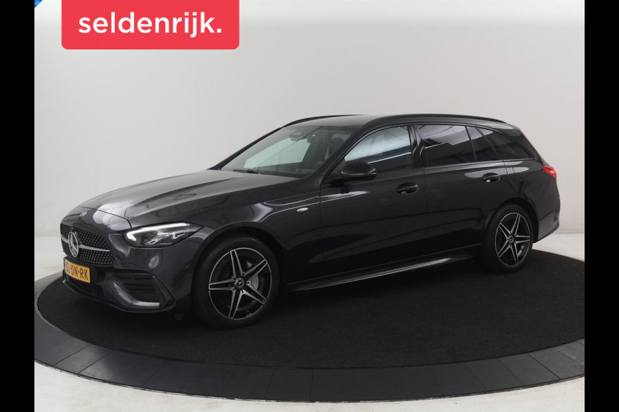 Mercedes-Benz C-Klasse 300e AMG-Line | SOH 97.7 | Leder/alcantara | Adaptive cruise | Memory | 360 camera | Sfeerverlichting | Burnmester | Stoelverwarming | Full LED |