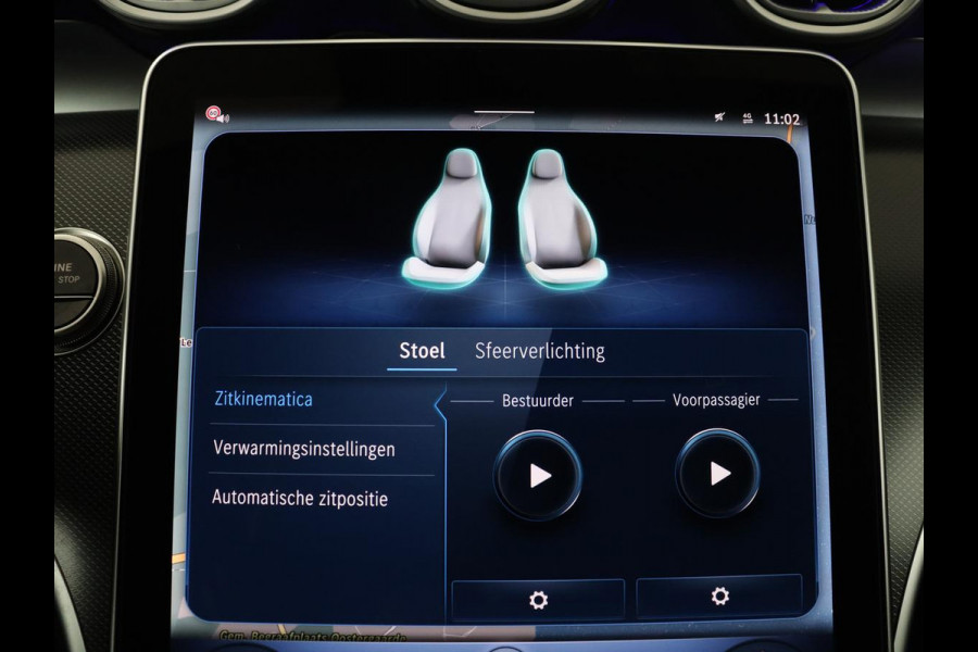 Mercedes-Benz C-Klasse 300e AMG-Line | SOH 97.7 | Leder/alcantara | Adaptive cruise | Memory | 360 camera | Sfeerverlichting | Burnmester | Stoelverwarming | Full LED |