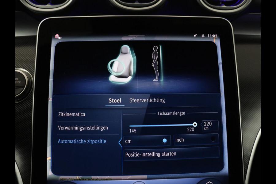 Mercedes-Benz C-Klasse 300e AMG-Line | SOH 97.7 | Leder/alcantara | Adaptive cruise | Memory | 360 camera | Sfeerverlichting | Burnmester | Stoelverwarming | Full LED |