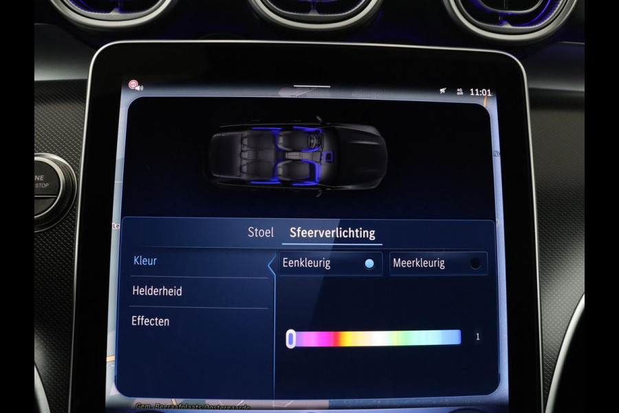 Mercedes-Benz C-Klasse 300e AMG-Line | SOH 97.7 | Leder/alcantara | Adaptive cruise | Memory | 360 camera | Sfeerverlichting | Burnmester | Stoelverwarming | Full LED |