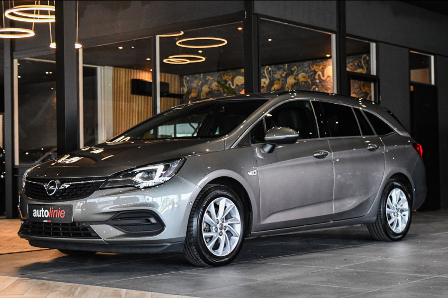 Opel Astra Sports Tourer 1.2 Elegance, Zwarte Hemel, Camera, Carplay, Keyless, Dodehoek, Cruise, LED!