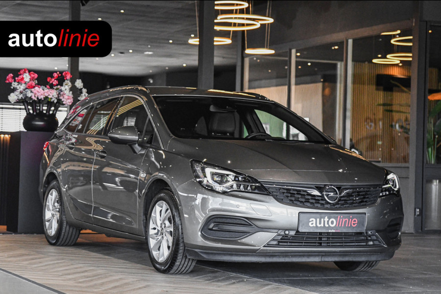 Opel Astra Sports Tourer 1.2 Elegance, Zwarte Hemel, Camera, Carplay, Keyless, Dodehoek, Cruise, LED!